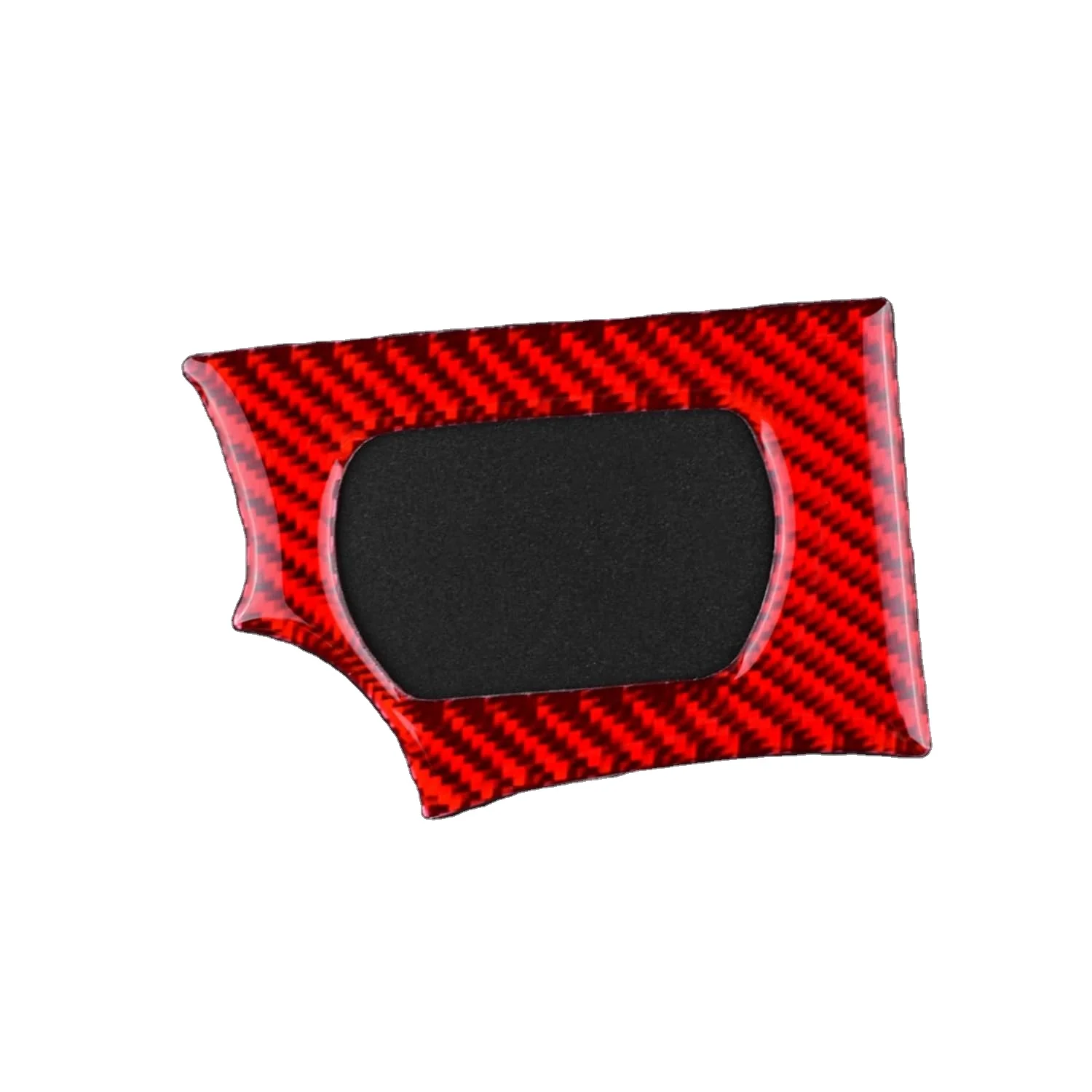 2005-2 Chevrolet Corvette C6 Carbon Fiber Engine Ignition Start Push Button Cover Car Power Control Interior Trim Accessory