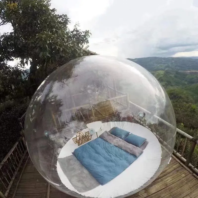 Giantsmade clear Bubble Tent  TPU inflatable tent outdoor event inflatable transparent bubble dome house high quality hot sale