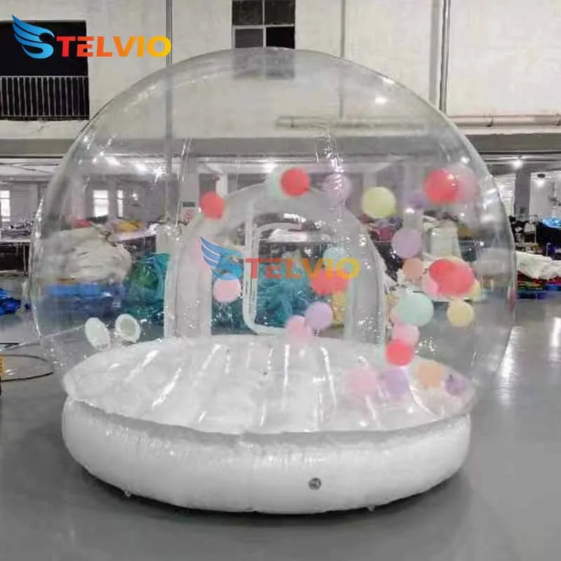 Kids Party Balloons Fun House Giant Clear Inflatable Crystal Igloo Dome Bubble Tent Transparent Inflatable Bubble dome