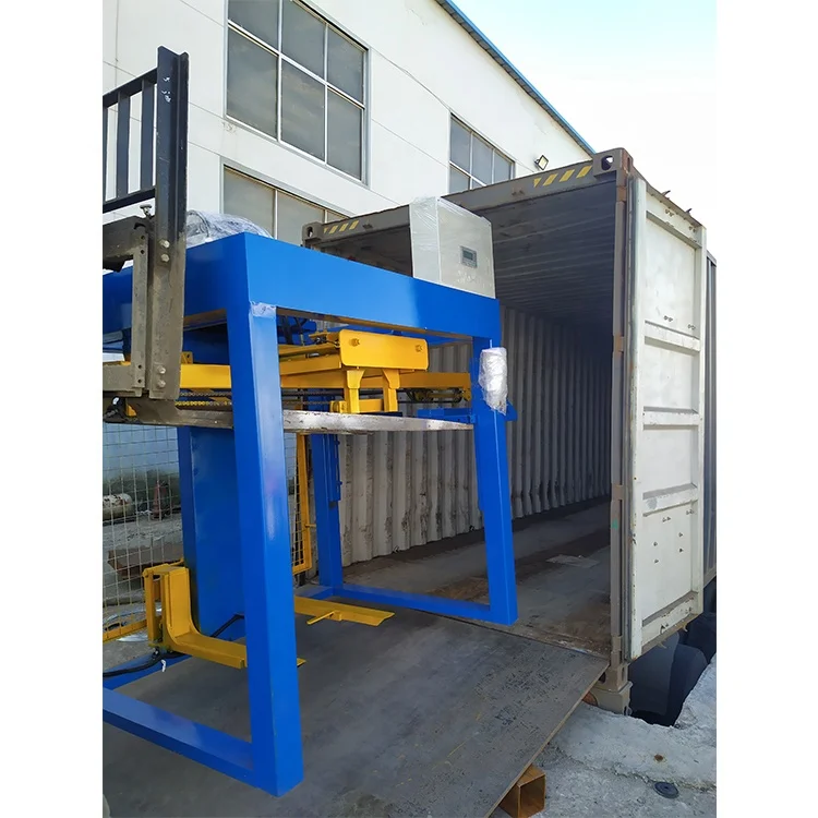Customized Pallet Loader Feeding Machine for Block Production Line