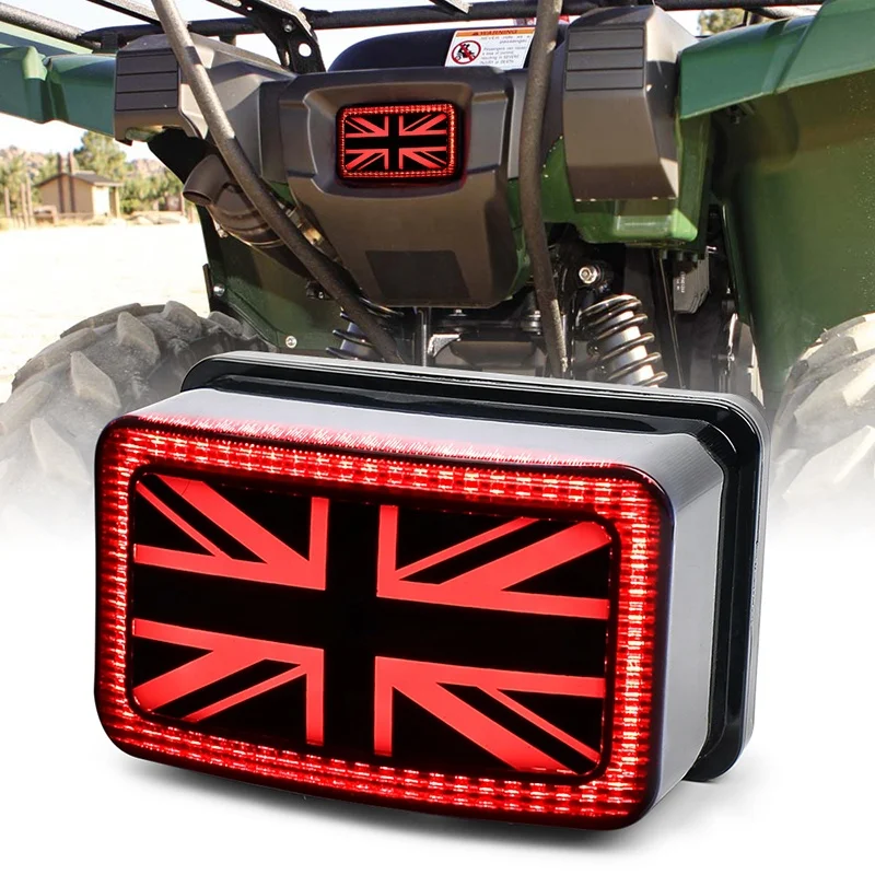 Задний светодиодный фонарь OVOVS Play & Plug для Yamaha Atvs Utvs, замена 5KM-8472C-10-00, задний фонарь для квадроцикла