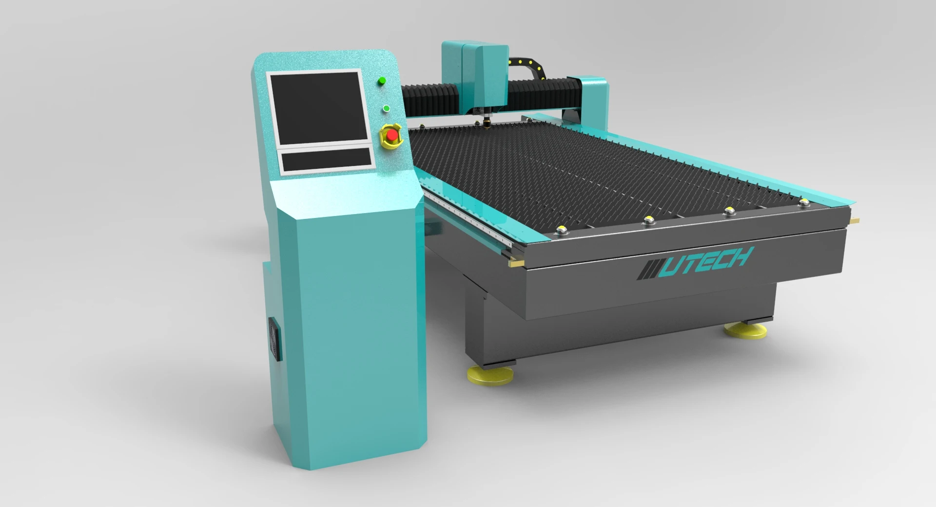 Плазменный резак Cnc для рамы листового металла из нержавеющей