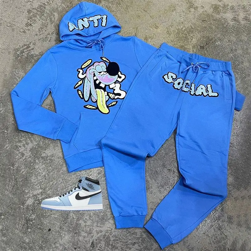 Custom Logo Wholesale Pockets Blank Unisex Cargo Gym Branded Slim Fit Tracksuit Sweatsuit Sport Plain Tracksuits For Men