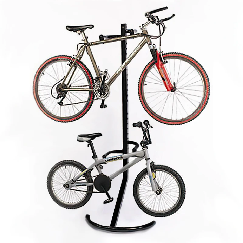 2022 Bike Rack Park Garage Bicycle Rack Floor Gravity Parking Rack  Bike Display Stand with Adjustable Hook