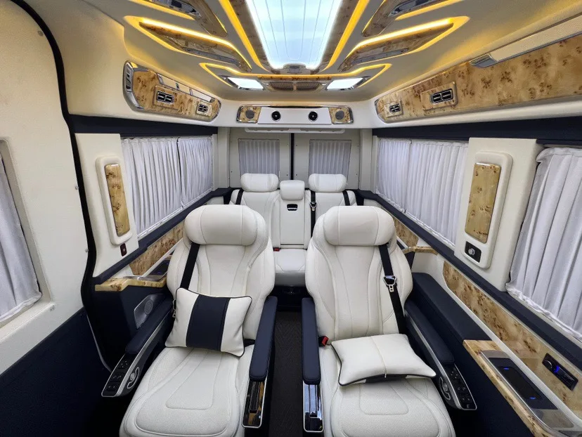 VIP роскошный подходит для Mercedes Sprinter обновления интерьера автомобиля перегородки фургона комплект сидений 906 w906