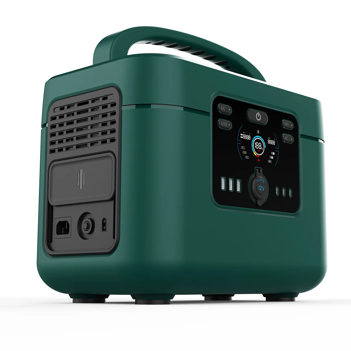 1200W fast emergency mobile power supply portable and high power multifunctional outdoor energy storage power station