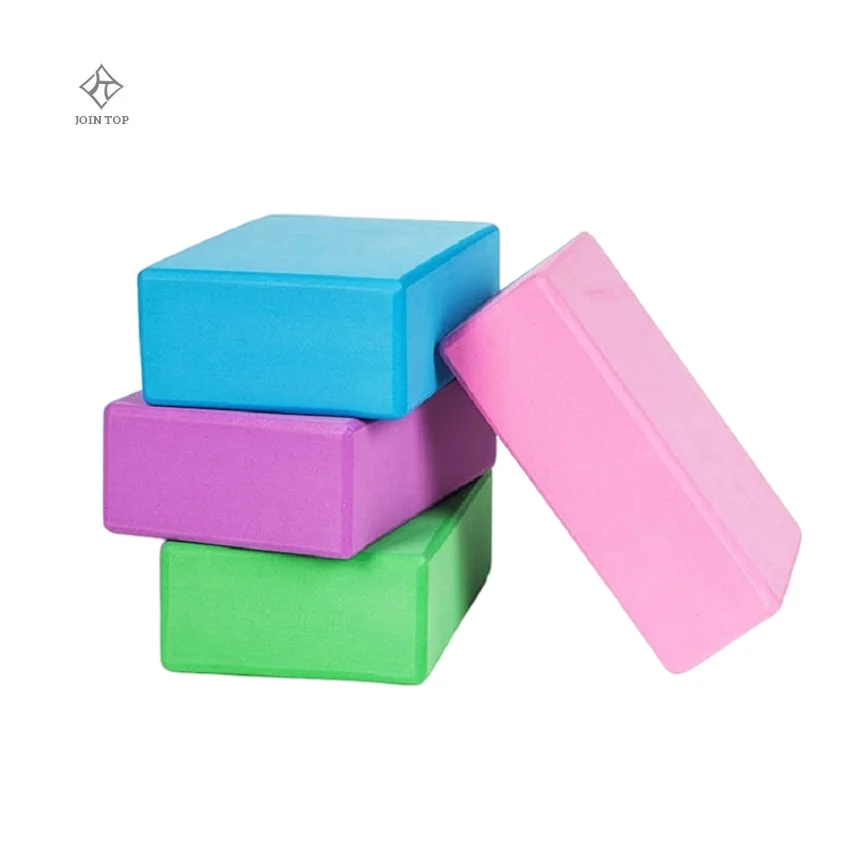 Jointop Stock Wholesale Popular Home Health Custom Fitness Eva Foam Gym Yoga Block