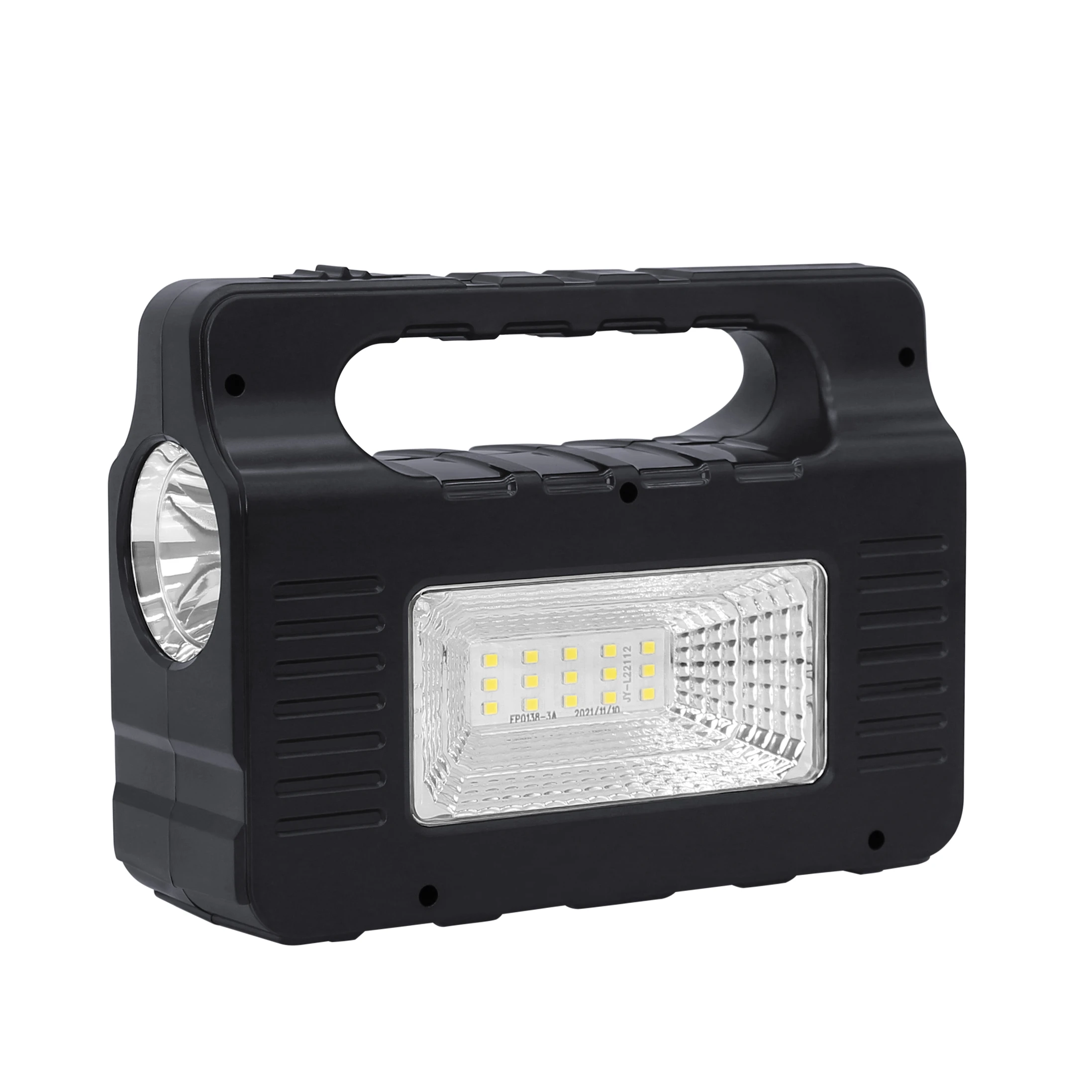 Solar Power Portable Mini Solar Power System Bluetooth Speaker Function Home Portable Handled Lamp with Solar Recharge Panel