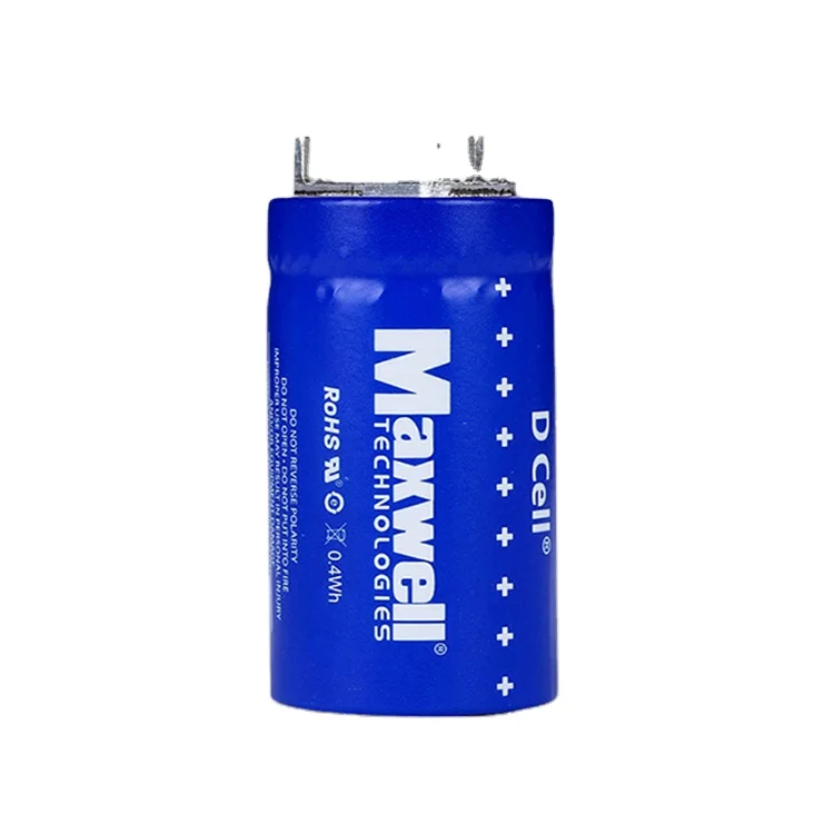 2.7V 350F Supercapacitor  MAXWELL High Super Farad Capacitor 2.7V 350F Hybrid Car Battery Car Audio Capacitor