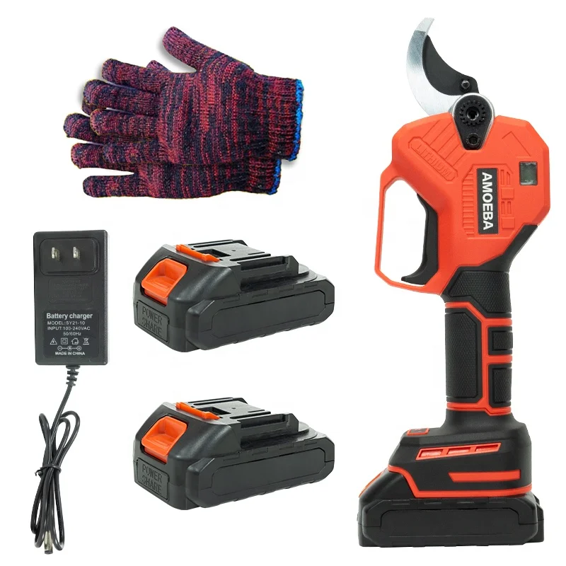 Good Selling Lithium Branch Scissors Aluminum Pruning Shears Metal Pruner Scissors Power Tool