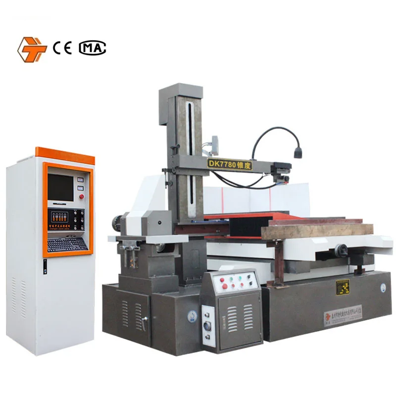 DK7780 high precision cnc edm wire cutting machine