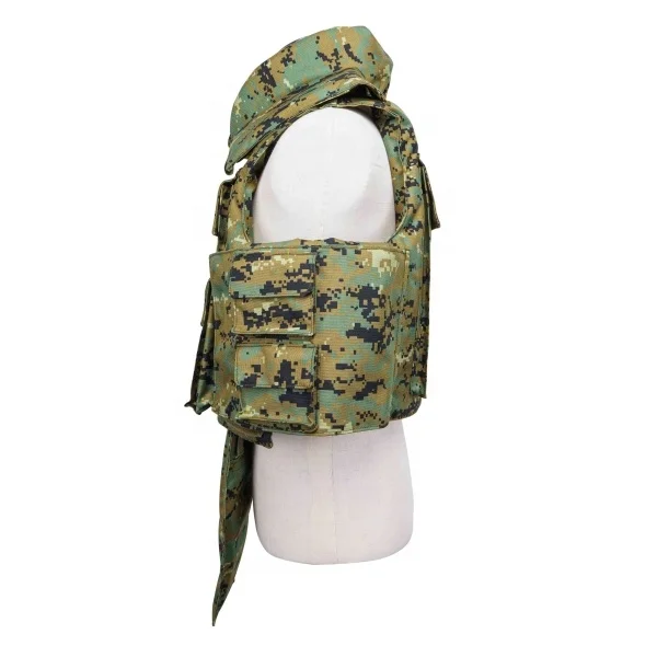 Wholesale Full Protective Tactical Vest Personal Defense Equipment Vest With Hard Armor Plate