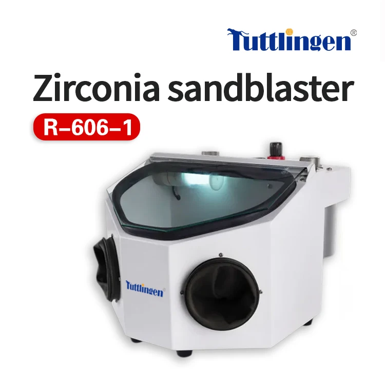 Стоматологическая пескоструйная R-606-1 лабораторная техника малое тело абразивный бластер стоматологическая машина для тонкого пескоструйного аппарата