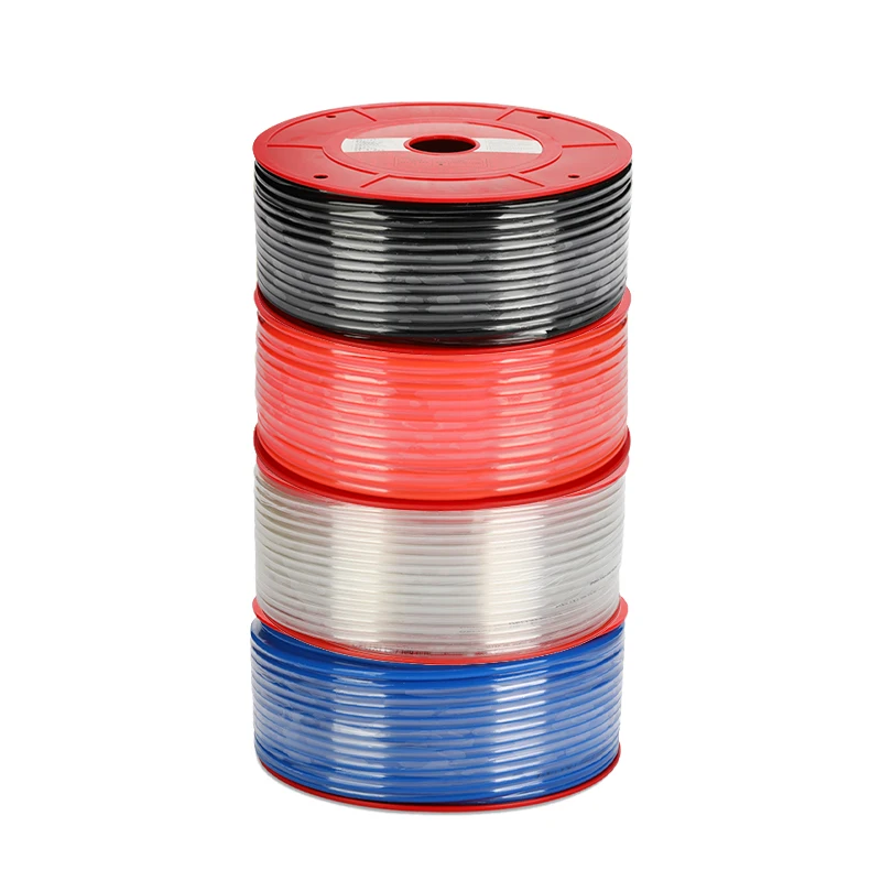 GEYA Pneumatic Parts Nylon Material Air Flexible Polyurethane PU Tube Fittings Pneumatic color Pipe