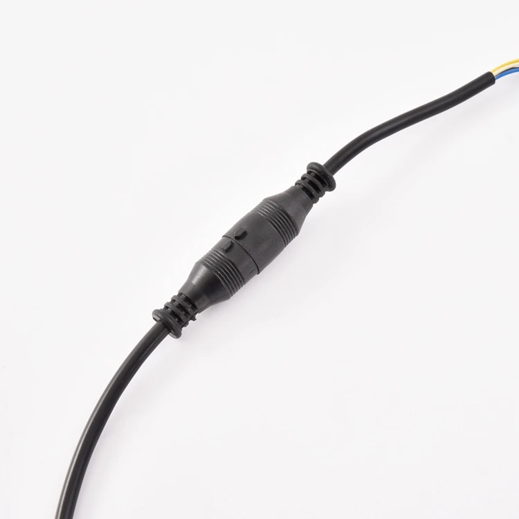 M8 M16 M15 electric plug waterproof 2 3 4 5 6 pin M12 cable connector for LED lighting outdoor