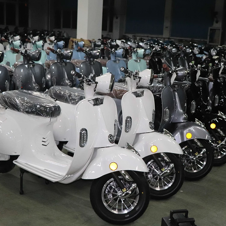 3000W Retro 10 inch 12 inch Electric Scooter Motorcycles CKD Scooters