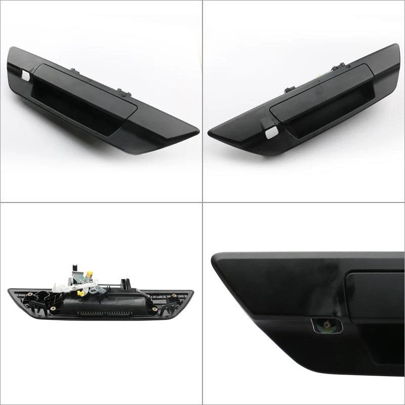 Replacement parts suitable for Hilux Revo 2015 black tailgate reverse handle with camera