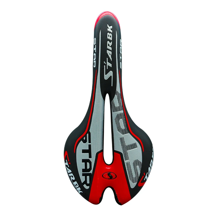 Factory Direct Supply Soft Hollow Breathable Waterproof Multicolor Saddle Bike Seat