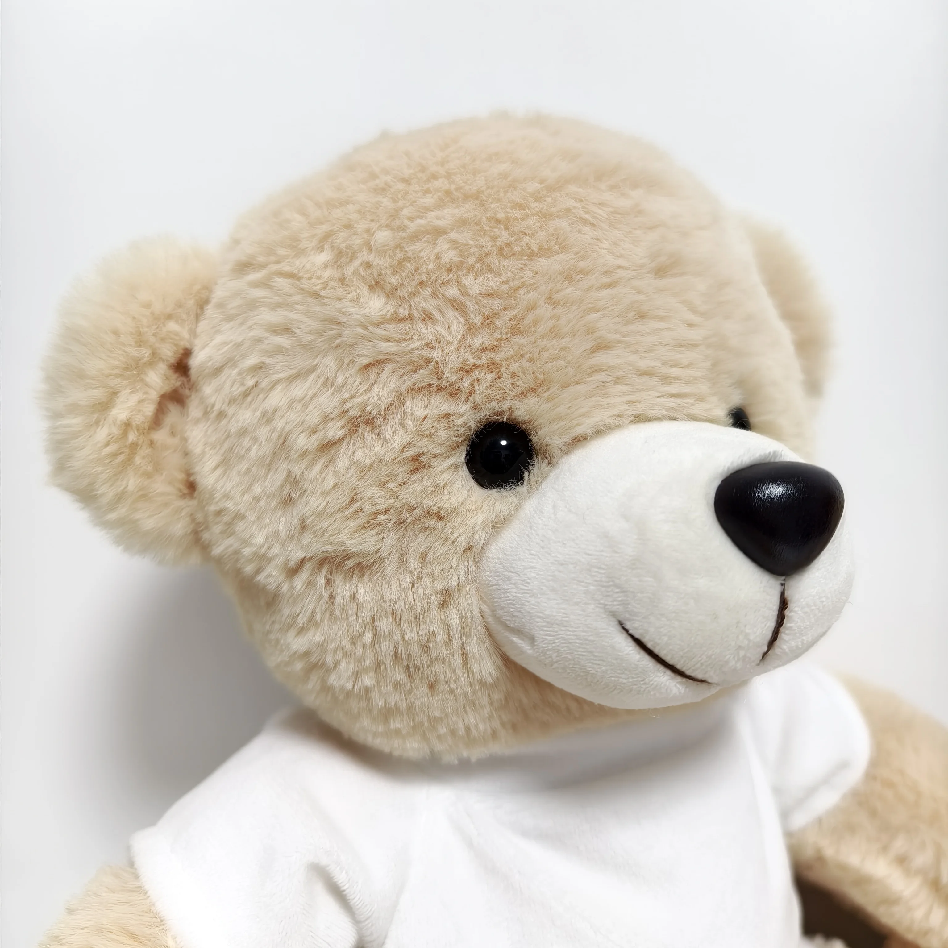 Bear plush toys stuffed animal blank sublimation mini teddy bear t shirts wholesale custom teddy bear logo