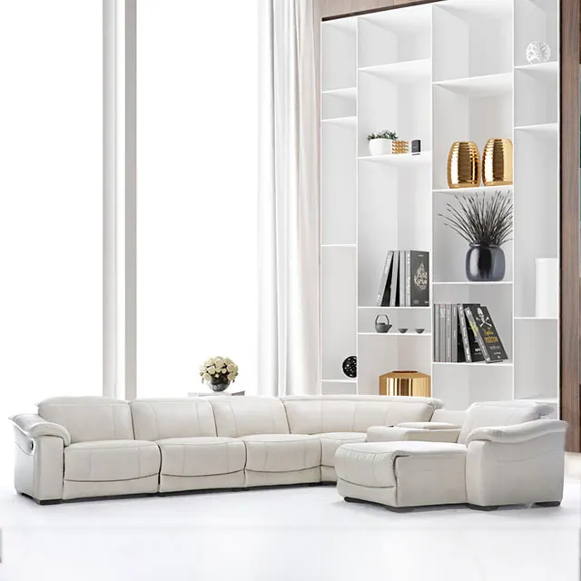 recliner sofa set full genuine leather sofa set for luxury living room sofa home furniture