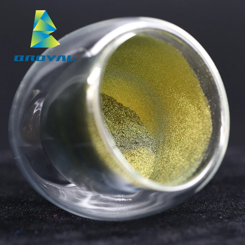 Broyal Hot Sale Color Changing Shift Aurora Super Chameleon Pigments for Nail Craft Car Paint