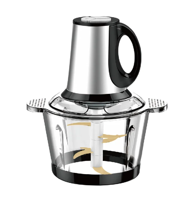 multi functional purpose heavy duty 6 8 blade mini small 500W mixer grinder chopper processor with glass bowl