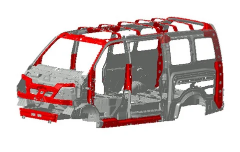 Low price Chinese mini van for sale	CHERY YOYO 1.2L Gasoline Engine 7-11 Seats mini bus mini cargo van