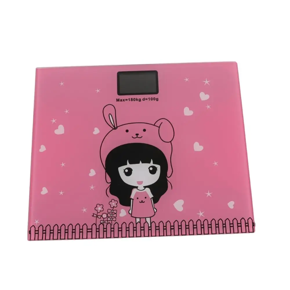 Bathroom Electronic Load Cell Composition Analyzer Figure Digital Weight Body Fat Scale