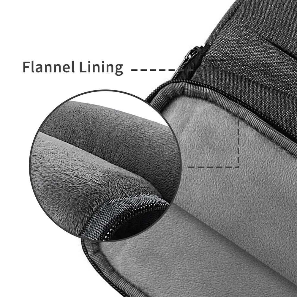 High Quality 14 15.6 inch Business Waterproof Laptop Bag Protective Shockproof with Handle Carrying Case Laptop Sleeve case