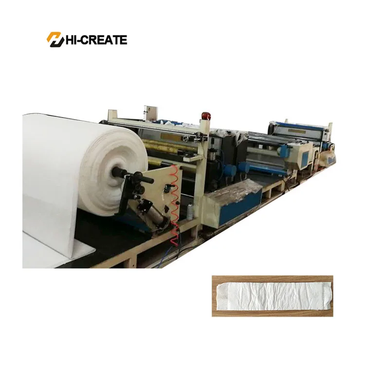 diaper cotton core composition machine machine making