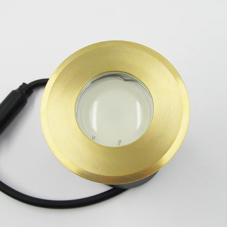 IP67  DC12V GU10 garden outside inground Solid Brass Recessed Underground Lights