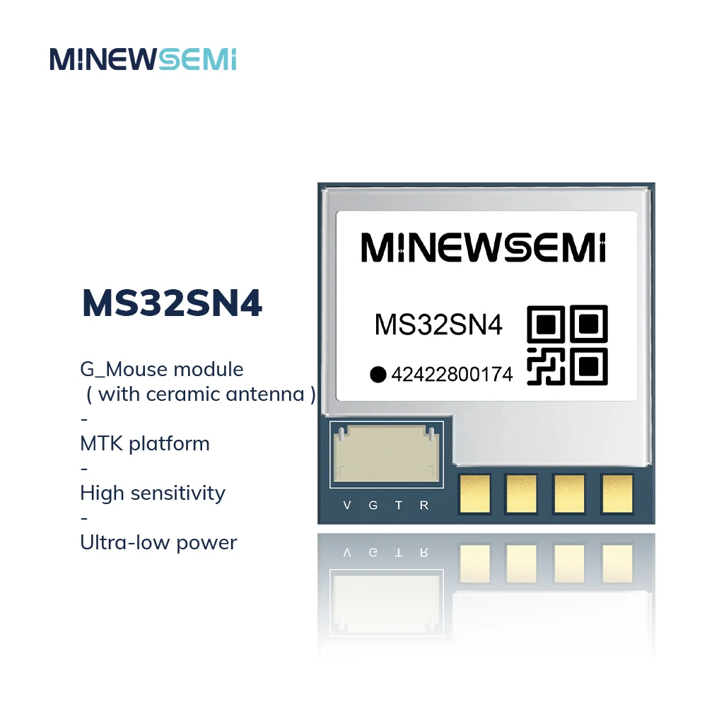 MS32SN4 MTK Ultra Low Energy High Sensitivity Low Price gps module G-Mouse Ceramic Antenna PVT for tracker and GPS devices