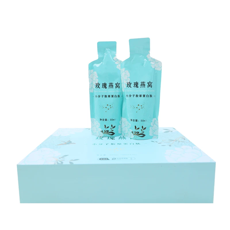 OEM private label fish collagen shots beauty drink skin quality improvement anti-aging skin tighten