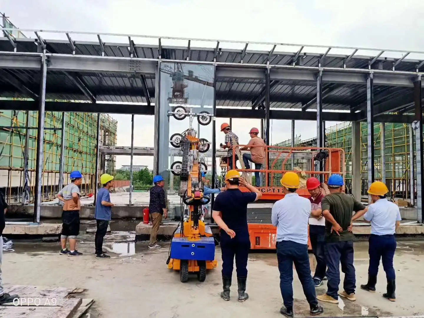 400KG/600KG/800KG Glass Robot Lifter/Glass Lifter Trolley