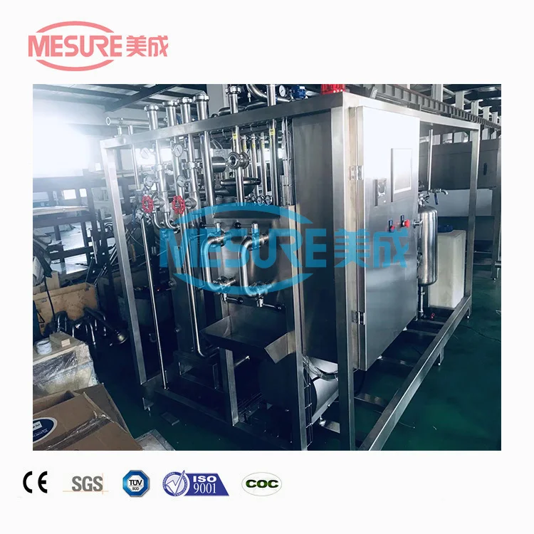 Automatic Dairy Beer milk pasteurizer and homogenizer 1000 liter milk pasteurizer machine