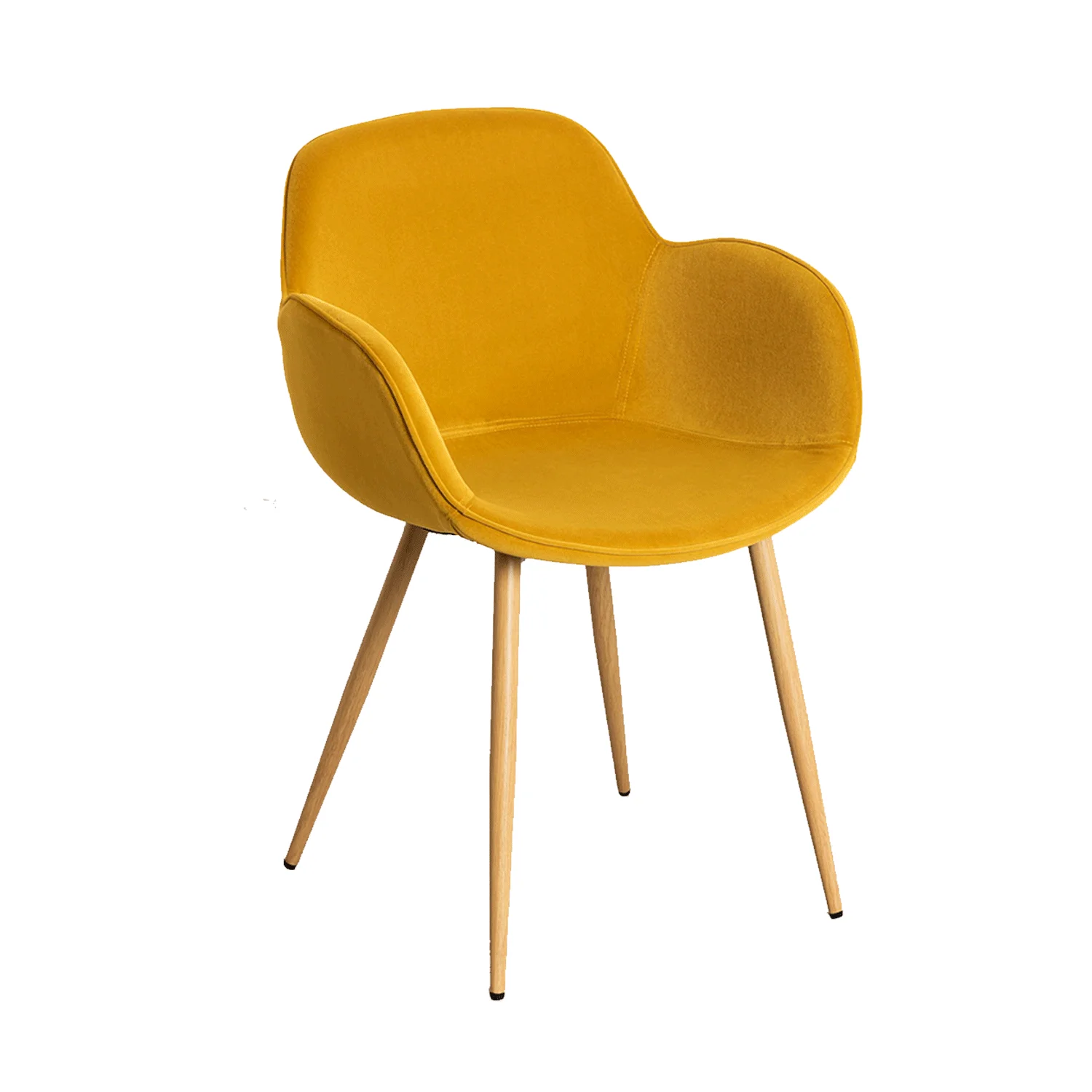 Cheap Price Pp Plastic cover fabric Modern Dining Restaurant Mono block Chair