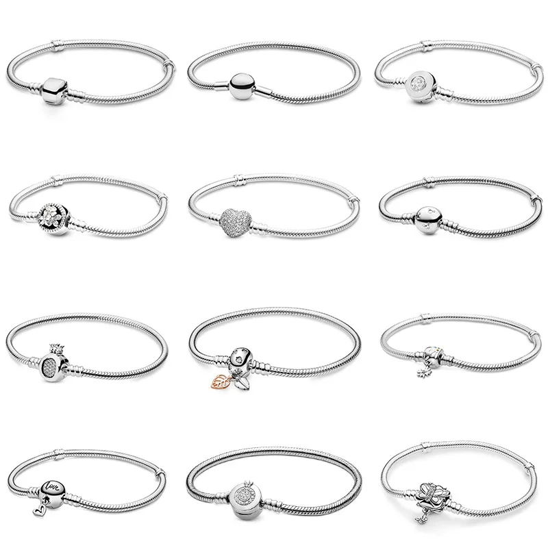 European DIY Sister Heart Charm Bead 925 Sterling Silver pandoraer Charms Jewelry Making charms pandor 925 pack al por mayor