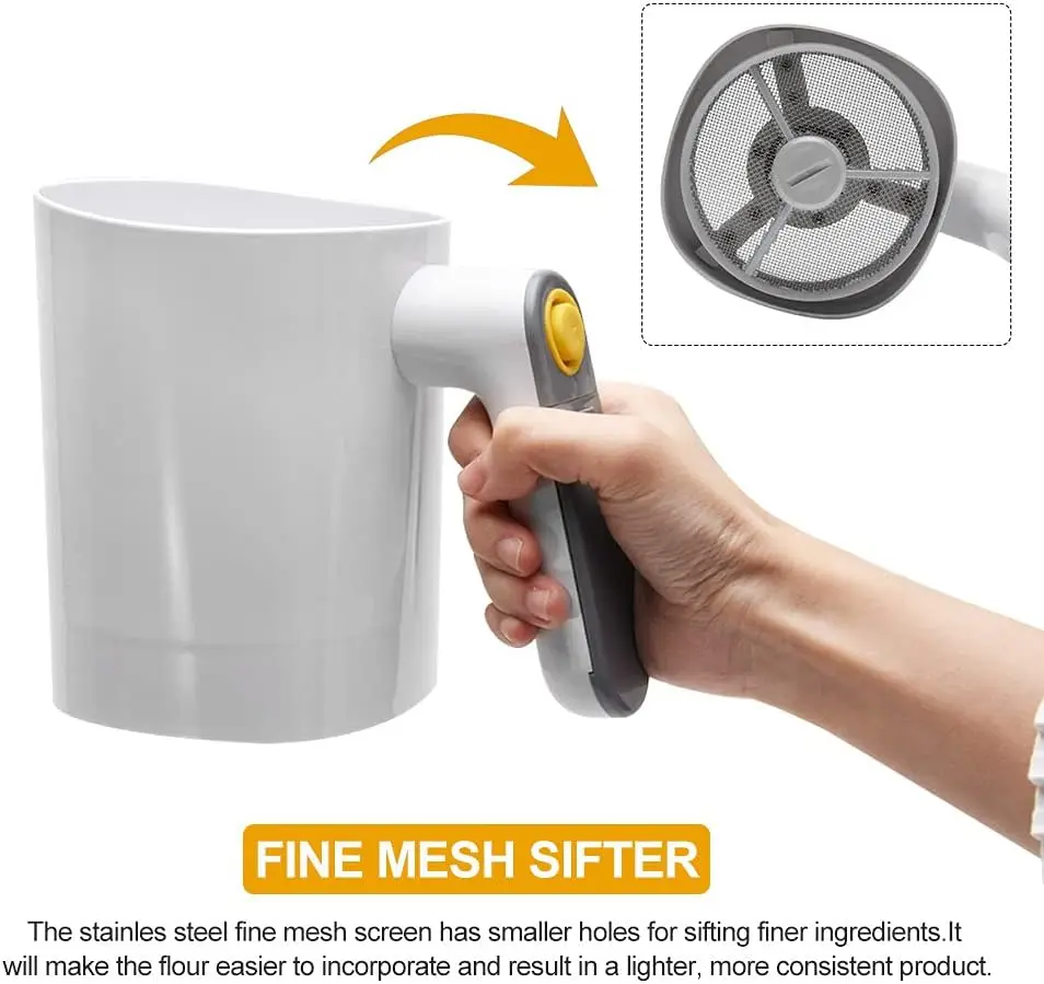 Battery Operated Electric Flour Sifter For Baking Baking Sifter Electric Flour Sifter