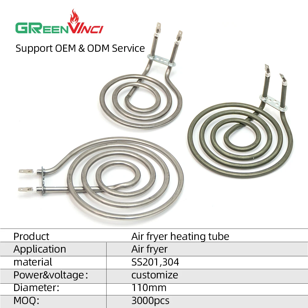 Davinci Factory wholesale can be customized electric oven air fryer heating element