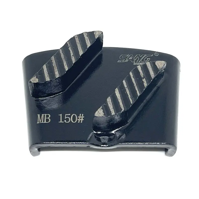 Wholesale Best Price EZ Change Tools double S Diamond Concrete Grinding Shoes with Floor Grinder