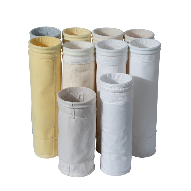 Sewing Using State Of The Art Stitching Machines Aramid Fiber  Industrial Dust Remover Air Filter Bag For Grain Dust