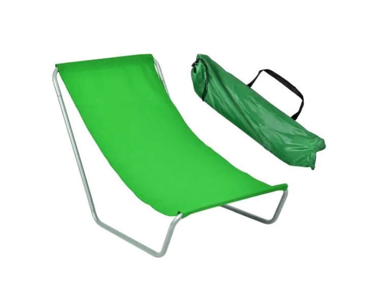 portable easy camping folding beach sling reclining chair tourist lounger
