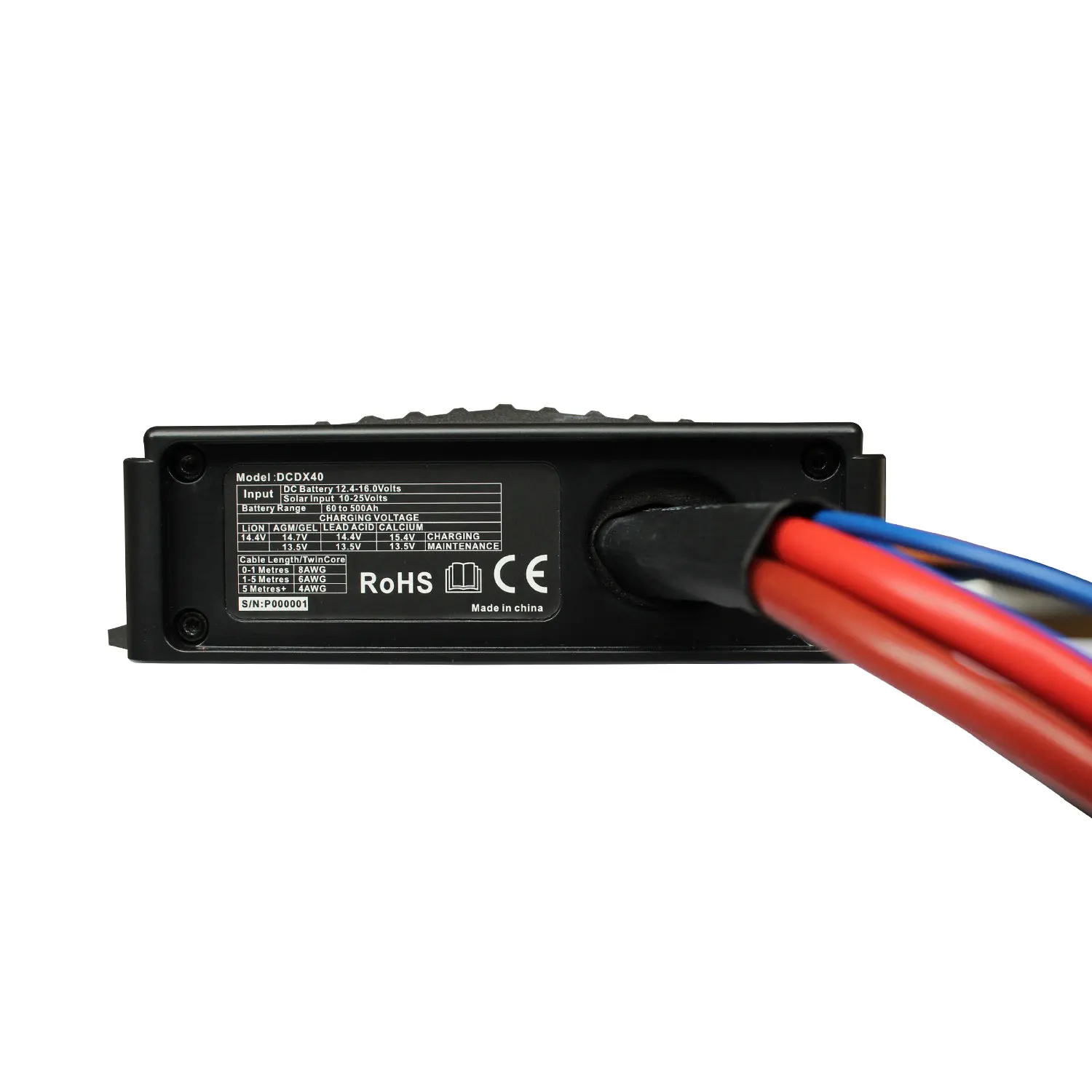 12V 10A DC-DC Battery Charger with MPPT and multi-stage charging multi-chemistry functionality charger for RV