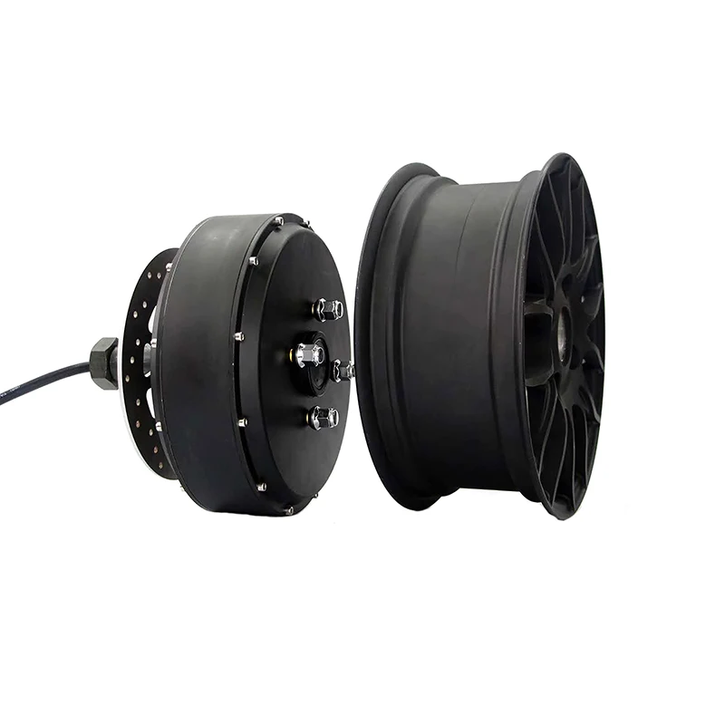 QS260 5000W V4 Single Shaft Hub Motor For Electric Trike Electric Car Electric ATV UGV