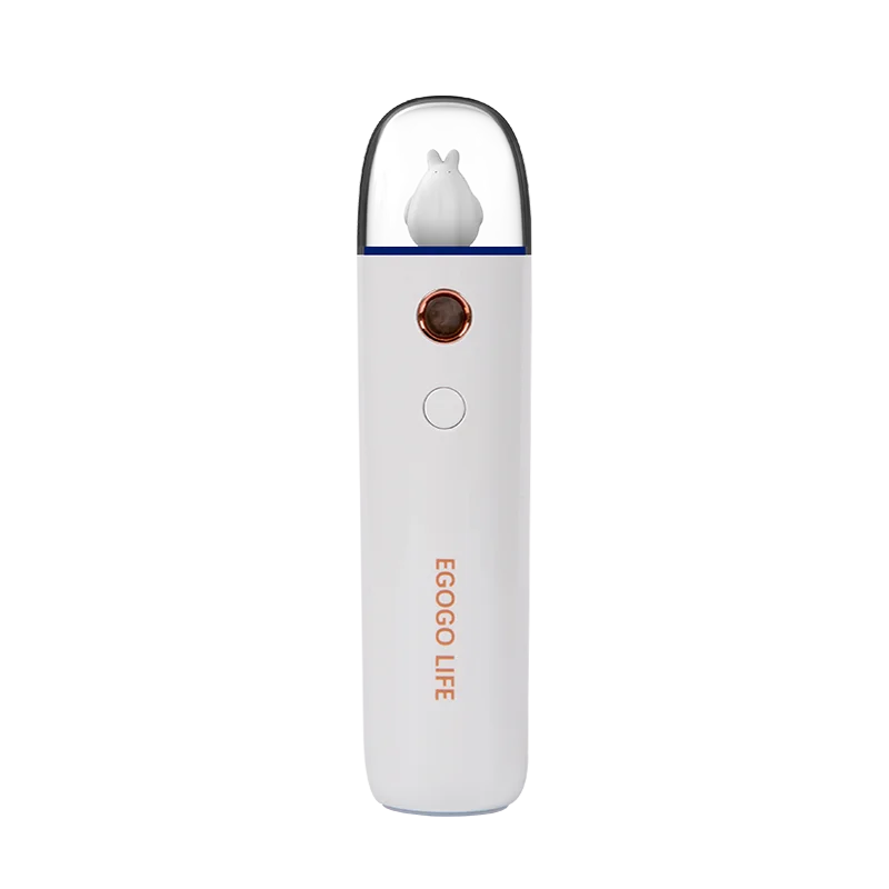 Нано тумана для лица портативный Ионный мини-распылитель отпариватель и массажер ухода за