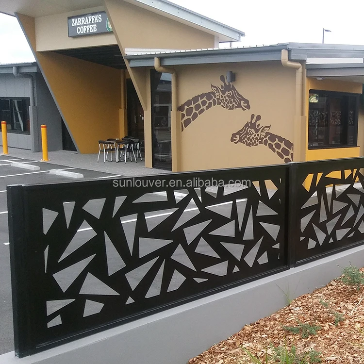 Наружный Декор fenc дизайн в качестве украшения садовые панели наружное ограждение декоративное