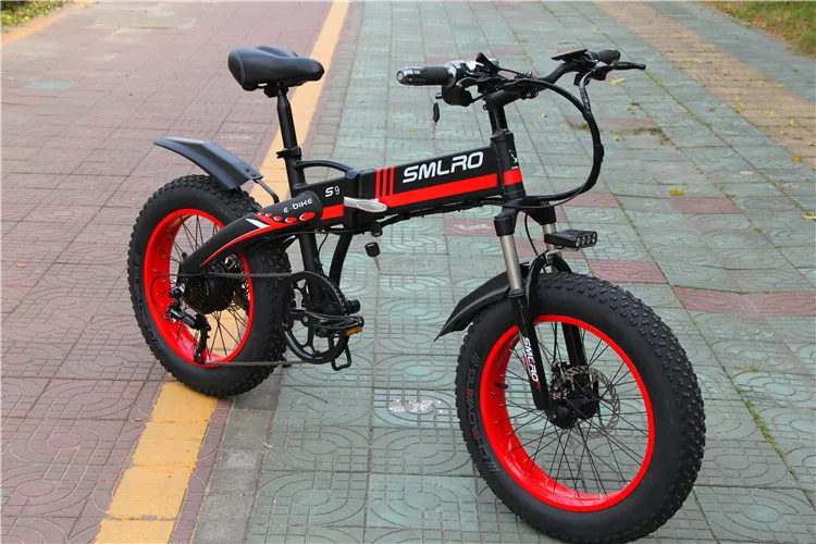 China manufacturer 20 inch e bike 48v 1000w Bafang Motor fatbike 14AH Sam sung battery folding electric bike