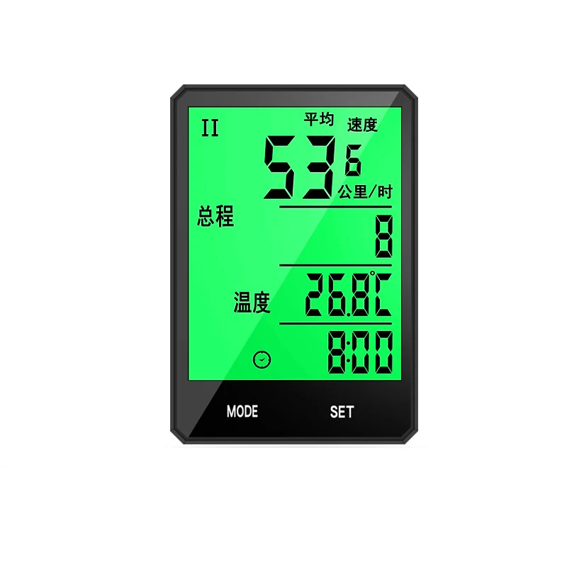 Xunting OEM/ODM 2021 3 In 1 Usb Large Lcd Screen  Digital Speedometer  Cycling  Road Bicycle Computer