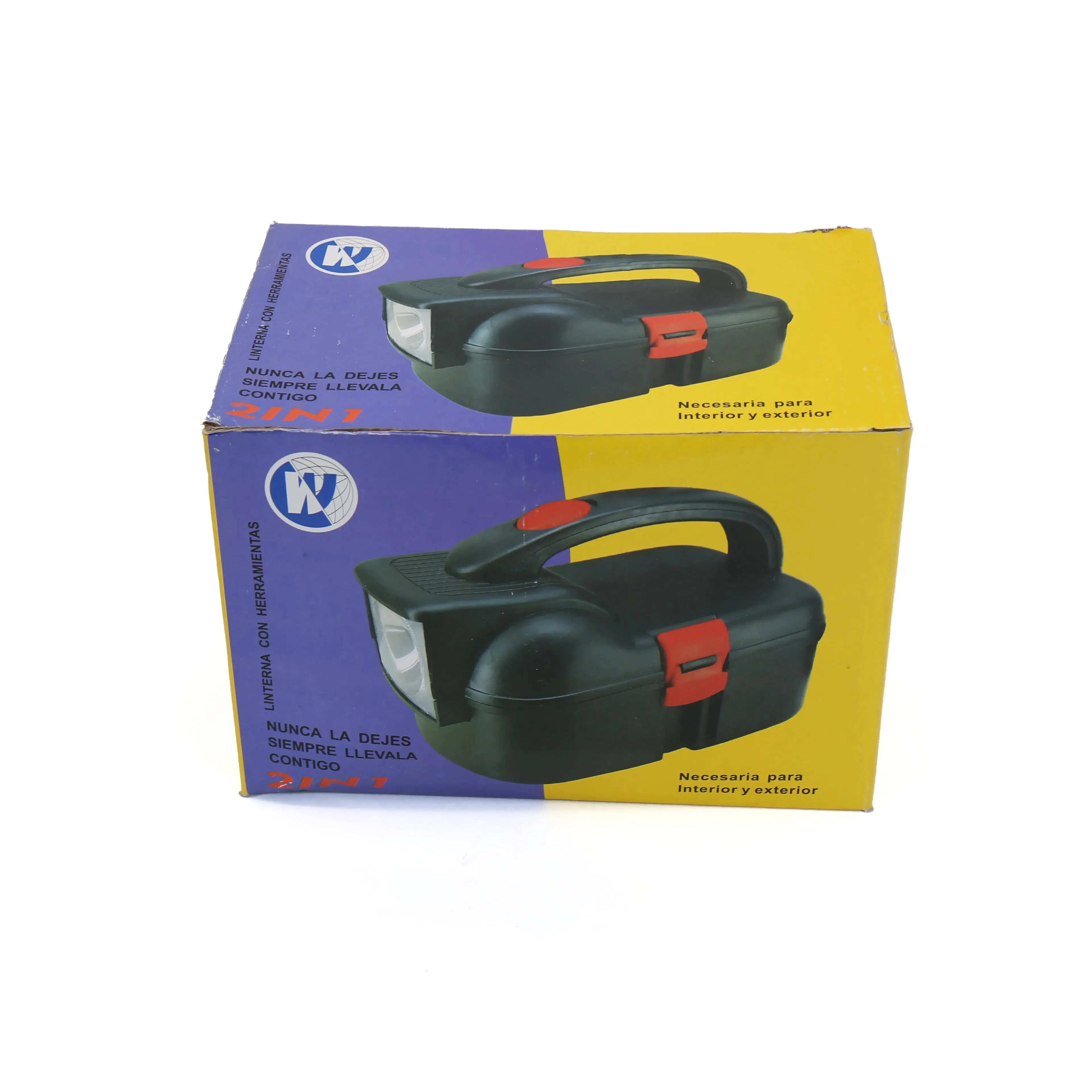 Portable Waterproof torch First aid kit with flashlight for outdoor car or travel