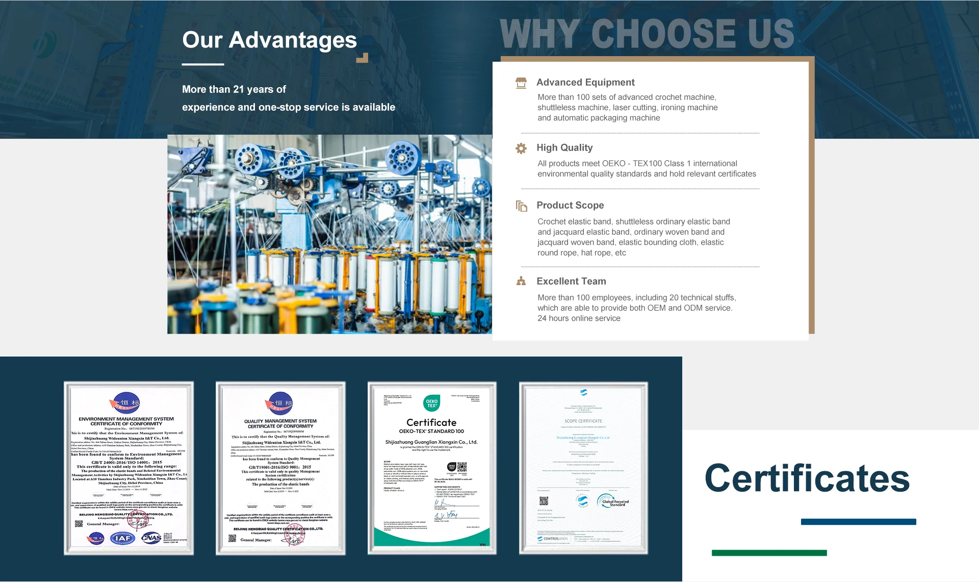 Custom Color Pink Black White Elastic Tape Sewing High Quality Flat Elastic Bands for Underwear